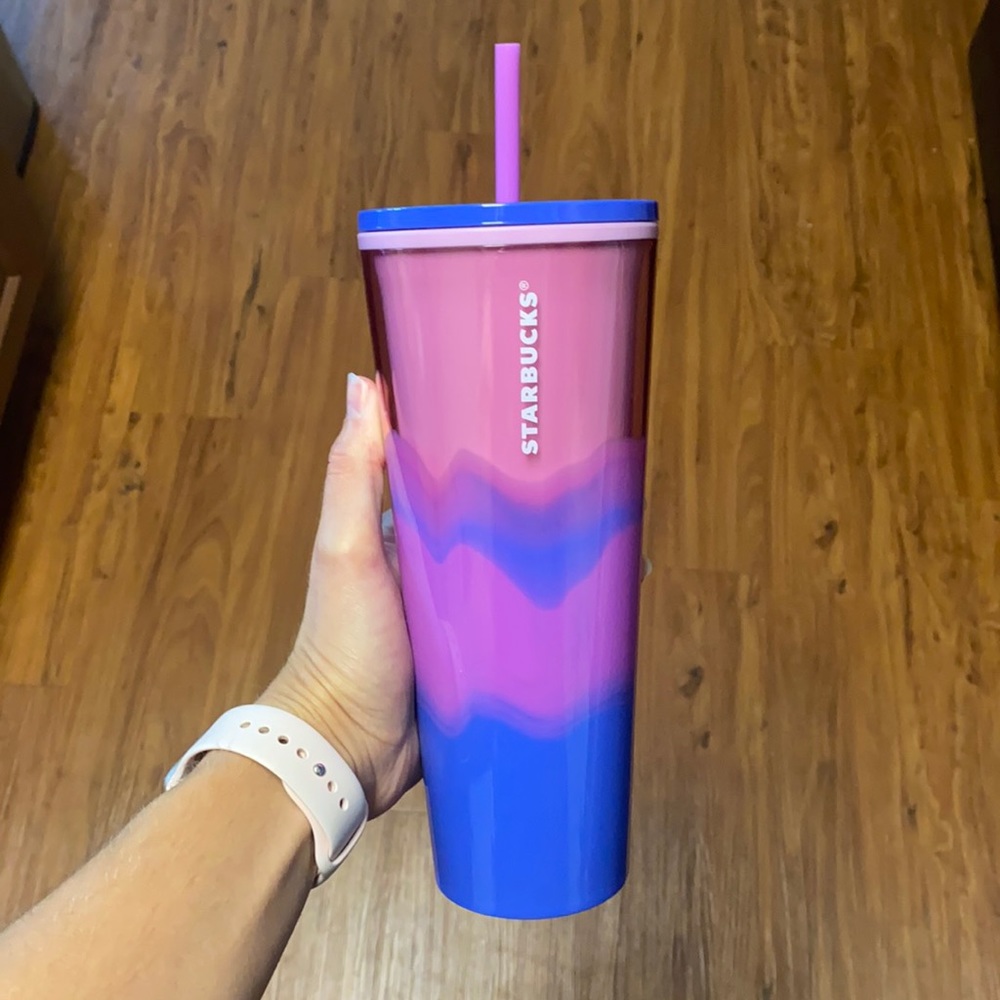 BRAND NEW Starbucks Pink, Purple, & Blue Tumbler